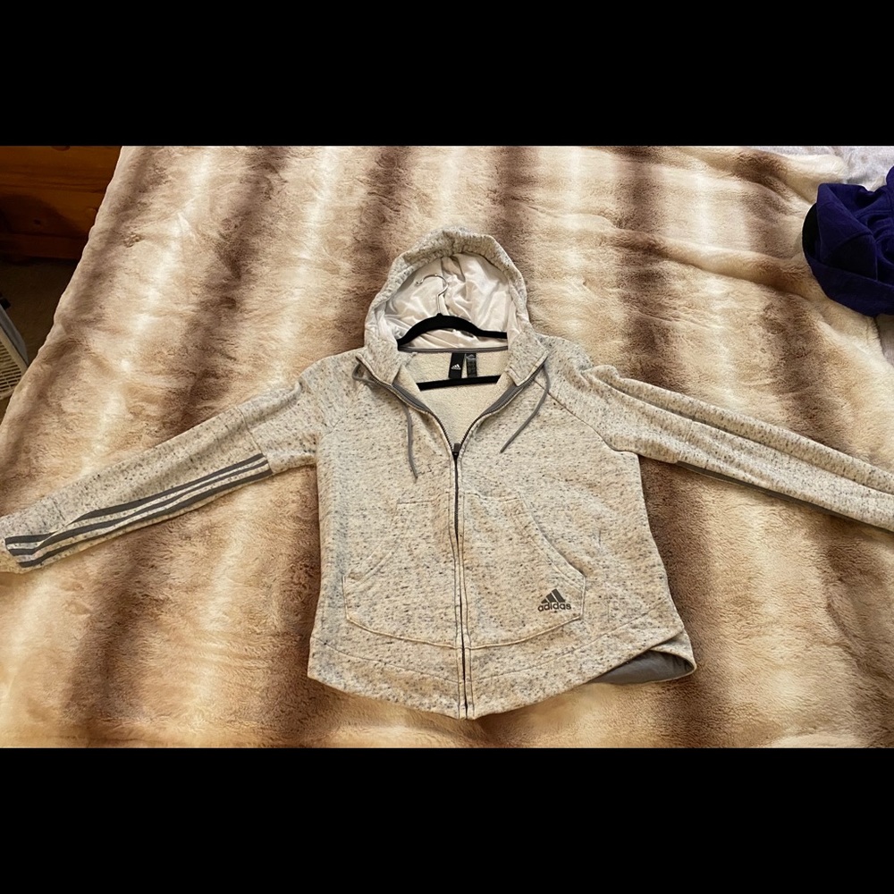 Adidas Zip Up Sweatshirt